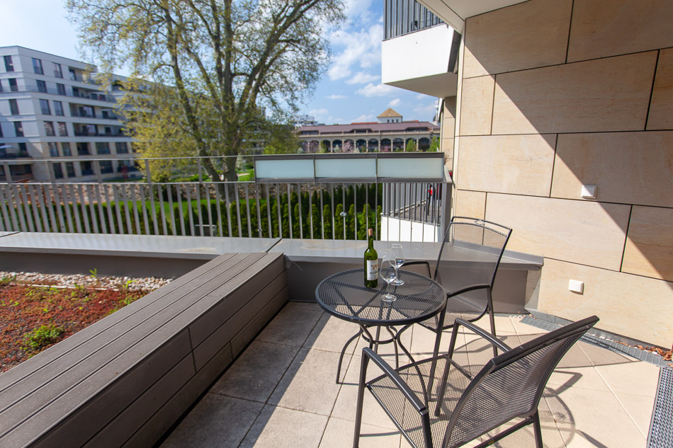 1-Zimmer Apartment Balkon